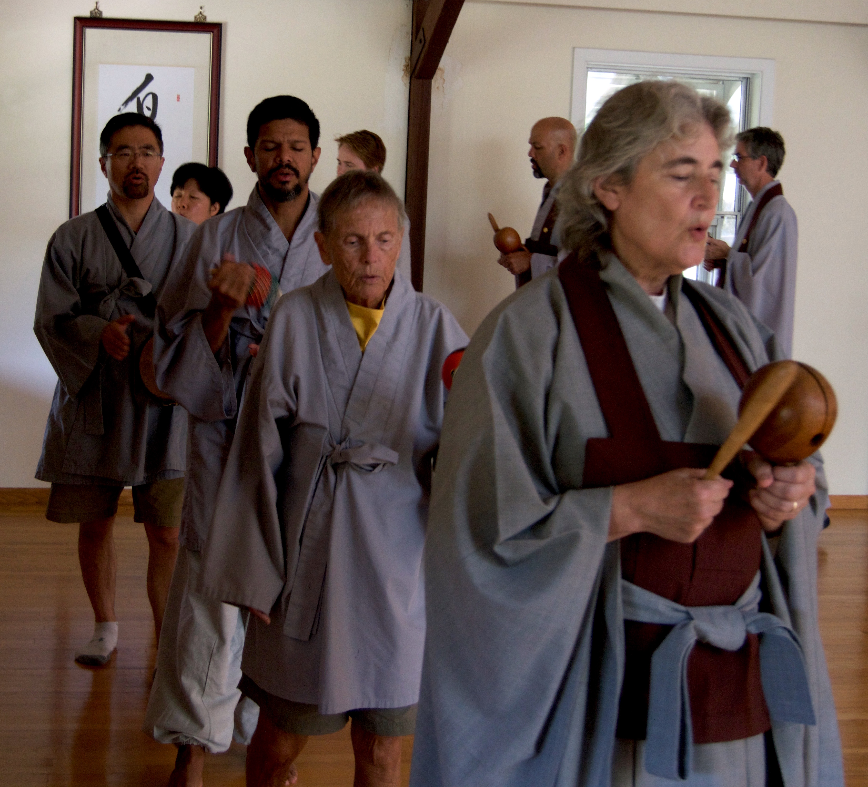 Kido Chanting Retreat Saturday November 21st - Chanting Retreat - Meditation Retreat - Meditation Center - Providence Zen Center - Kido Nancy 8.15 far end cropped